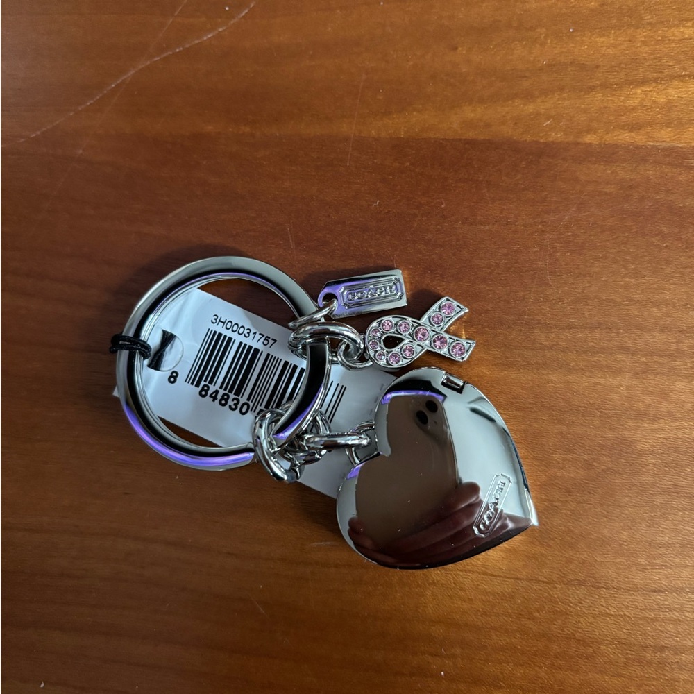 Coach Locket Key Fob Charm - Picture 4 of 6
